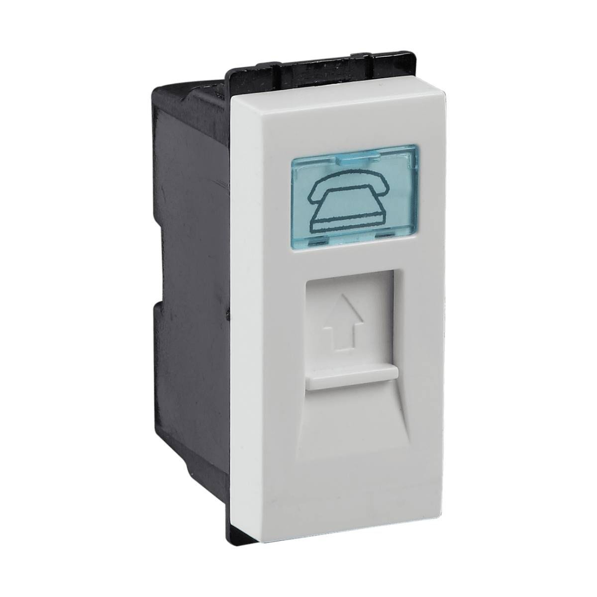Havells Socket No Modifier MATERIAL PVC, MODEL NO REO RJ 45, SIZE 12, TYPE LAN