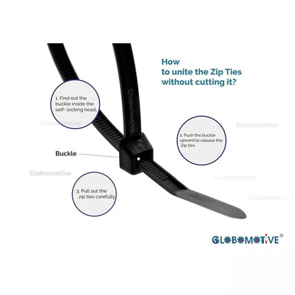 Generic Cable Ties Nylon LENGTH 250 MM, WIDTH 3.6 MM