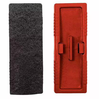 Yajnas White Board Duster Non Magnetic COLOR BLACK, WITH TWO MARKER HOLDER