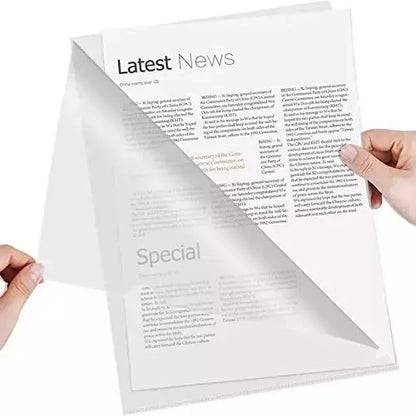 Generic Folder Polypropylene SIZE A4 (L FOLDER)