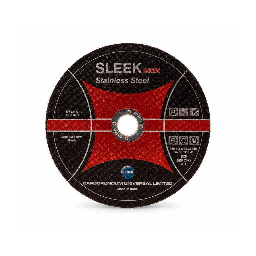 Cumi Wheels None RFC WHEEL 125 X 3 X 22.23MM SLEEK