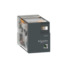 Schneider Electric Relay No Modifier CURRENT 5 AMP, MODEL NO RXM2LB2BD, TYPE MINIATURE PLUG-IN