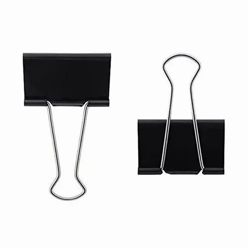 Generic Clip Binder MATERIAL PLASTIC, SIZE 19 MM