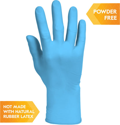 Kleenguard Safety Gloves Nitrile Gloves COLOR BLUE, MODEL NO L-54188, SIZE LARGE