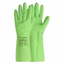 Karam Safety Gloves Latex COLOR GREEN, SIZE 330MM