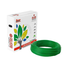 Polycab Cable Copper Flexible Cable COLOR GREEN, CORE OF CABLE 1, CROSS SECTION AREA 1.5 SQMM, TYPE OF INSULATION PVC