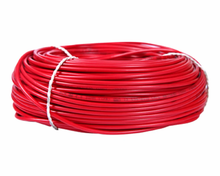 Polycab Cable Copper Flexible Cable COLOR RED, CORE OF CABLE 1, CROSS SECTION AREA 2.5 SQMM, TYPE OF INSULATION FRLS