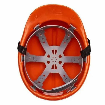 Udyogi Helmet Safety COLOR YELLOW, MATERIAL HDPE, MODEL NO UI 1211, SIZE FREE INCH